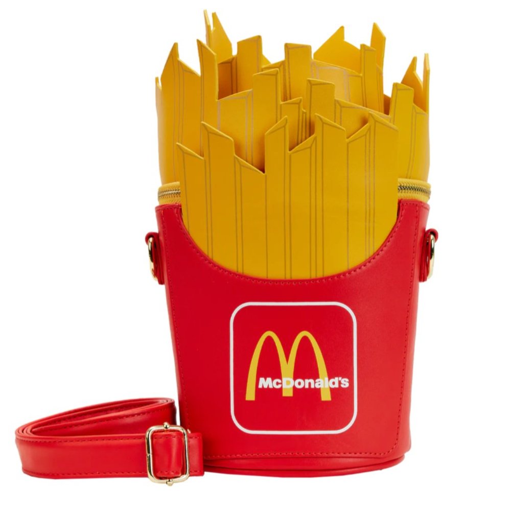 Loungefly x McDonald's French Fry Crossbody Bag, Accessory Collection NEW